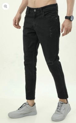 C2FH Slim Men Black Jeans