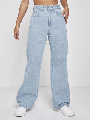 KOTTY Regular Women Light Blue Jeans