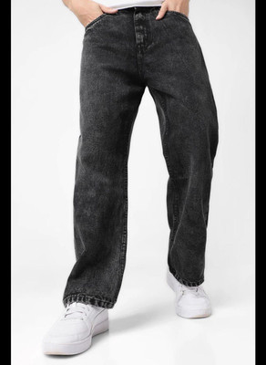 EVERGREEN ENTERPRISE Relaxed Fit Men Black Jeans