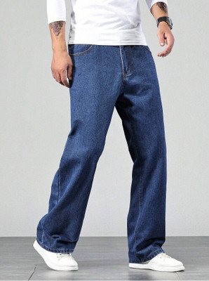 HouseOfCommon Straight Fit Men Dark Blue Jeans