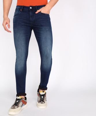 FLYING MACHINE Skinny Men Blue Jeans