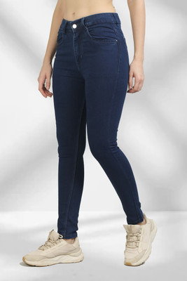 GOLD-D.A FASHION Skinny Women Blue Jeans