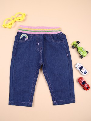 V-MART Slim Baby Boys Blue Jeans