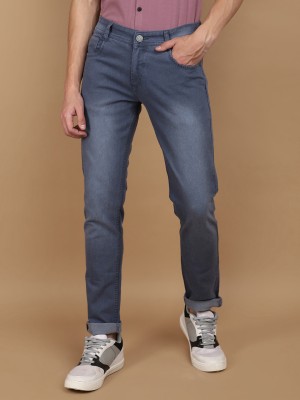 V-MART Slim Men Grey Jeans