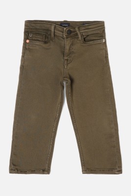 Allen Solly Slim Boys Brown Jeans