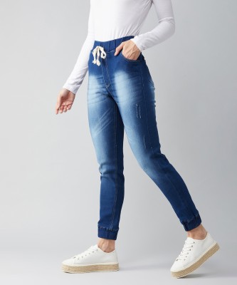 DOLCE CRUDO Relaxed Fit Women Dark Blue Jeans