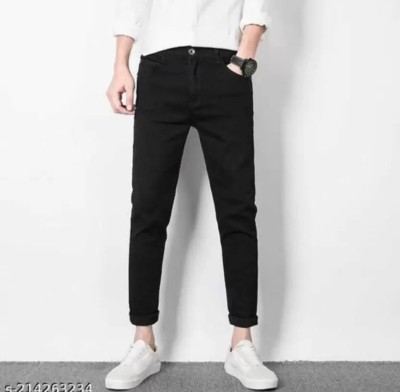 Jeancherry Regular Men Black Jeans