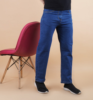 Jeancherry Loose Fit Men Dark Blue Jeans