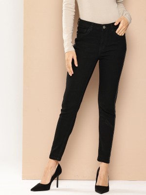 CHEMISTRY Skinny Women Black Jeans