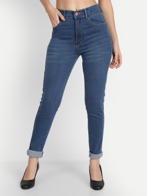 AngelFab Skinny Women Dark Blue Jeans