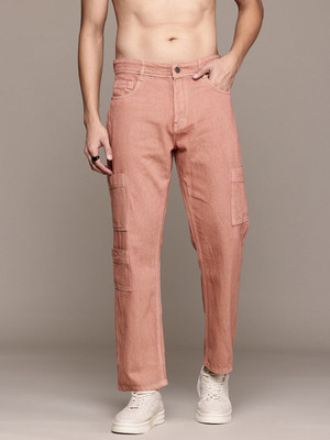 Roadster Straight Fit Men Red Jeans