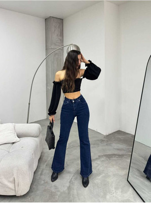 NIFFAR FASHION Loose Fit Women Dark Blue Jeans