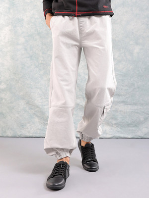 The Indian Garage Co. Relaxed Fit Men Grey Jeans