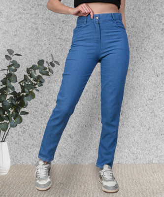 Coutume Collections Boot-Leg Women Dark Blue Jeans