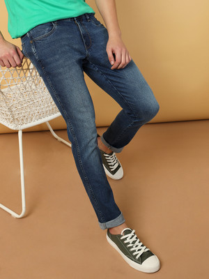 Wrangler Slim Men Dark Blue Jeans