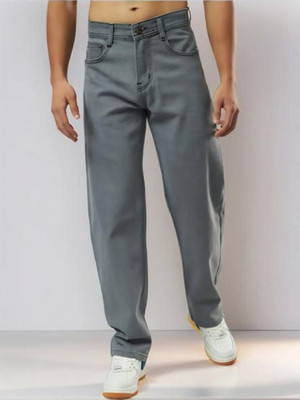 Moda Rapido Straight Fit Men Grey Jeans
