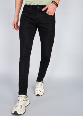 Spykar Super Skinny Men Black Jeans