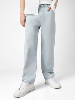 Urbano Fashion Loose Fit Men Grey Jeans