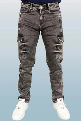 INOUT Slim Men Grey Jeans