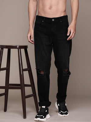 Roadster Relaxed Fit Men Black Jeans