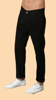 SE GENZ TRENDS Boyfriend Men Black Jeans