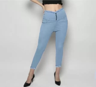 K R Fashion Regular Women Blue Jeans