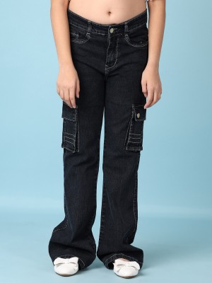 V-MART Regular Girls Black Jeans