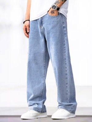 ZAYSH Loose Fit Men Light Blue Jeans