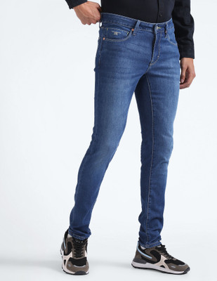 FLYING MACHINE Super Skinny Men Blue Jeans