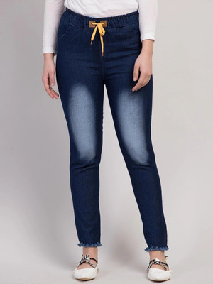 Coutume Collections Slim Women Blue Jeans