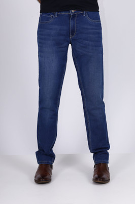 Nanzi Slim Men Dark Blue Jeans