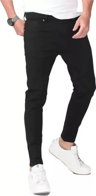 flete Slim Men Black Jeans