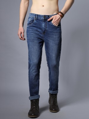 High Star Regular Men Dark Blue Jeans