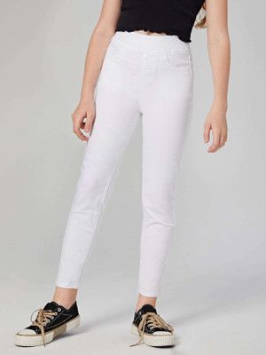 KOTTY Regular Girls White Jeans