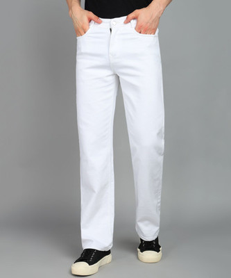 Asia Denim Loose Fit Men White Jeans