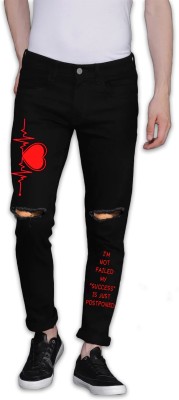 Star4well Slim Men Maroon Jeans