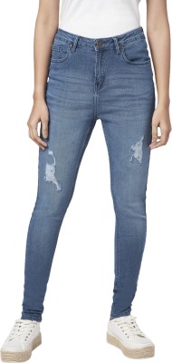 YU by Pantaloons Skinny Women Blue Jeans