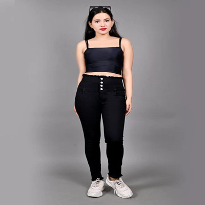 Perfect Outlet Skinny Women Black Jeans