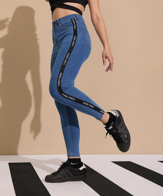 DOLCE CRUDO Skinny Women Blue Jeans