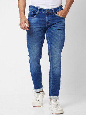 Spykar Skinny Men Blue Jeans