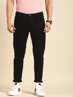 linaria Straight Fit Men Black Jeans