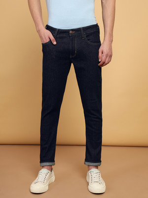 Wrangler Skinny Men Dark Blue Jeans