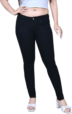 AADVI ENTERPRISE Slim Women Black Jeans