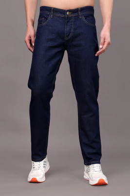 ZAYSH Regular Men Dark Blue Jeans