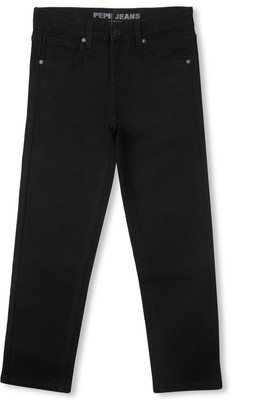 Pepe Jeans Relaxed Fit Boys Black Jeans