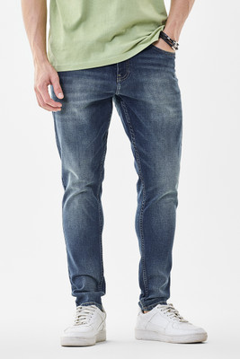 Snitch Skinny Men Blue Jeans