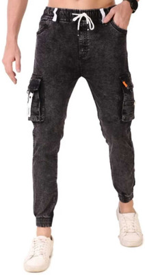 NIRALI Jogger Fit Men Black Jeans