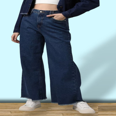Perfect Outlet Regular Women Dark Blue Jeans