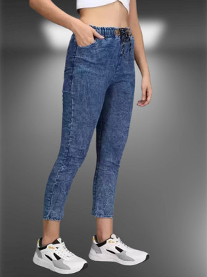 TIPKOO Regular Women Dark Blue Jeans