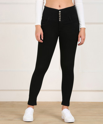 METRONAUT Slim Women Black Jeans